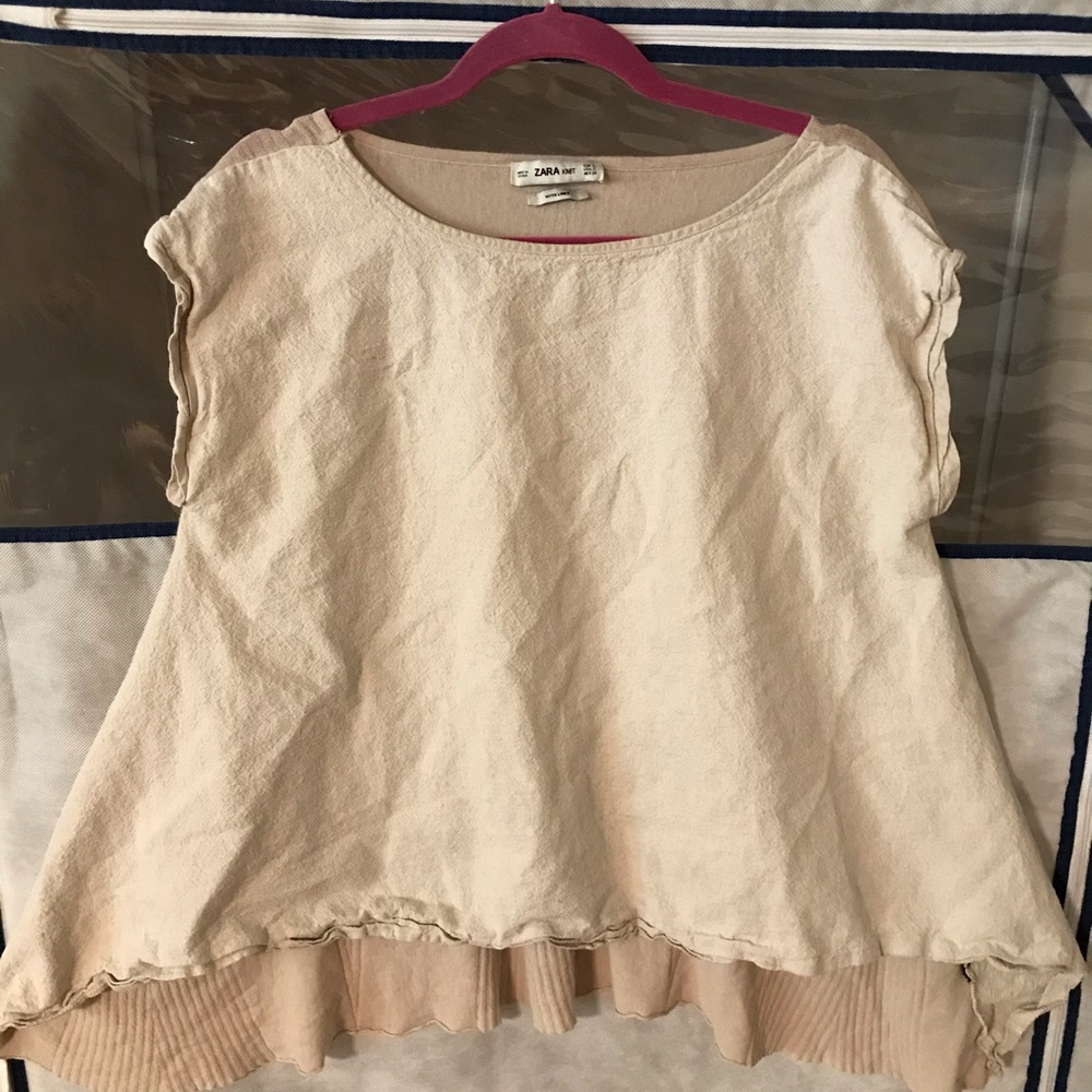 Zara linen top